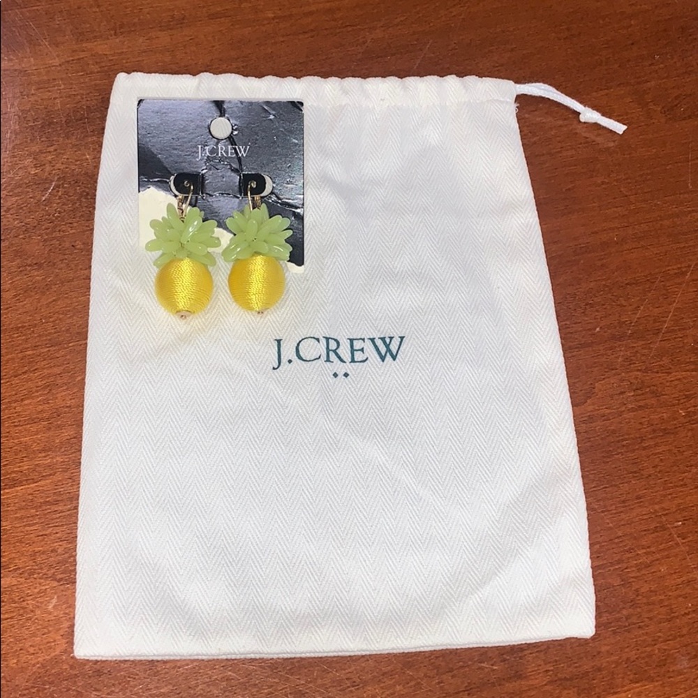 J. Crew Pineapple Earrings